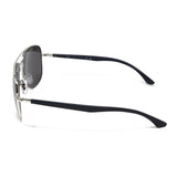 Ray Ban Men's RB3683-001B1 Aviator Sunglasses // Silver