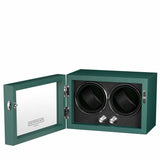 Oxford Guardian // Dual Slot Watch Winder // Green