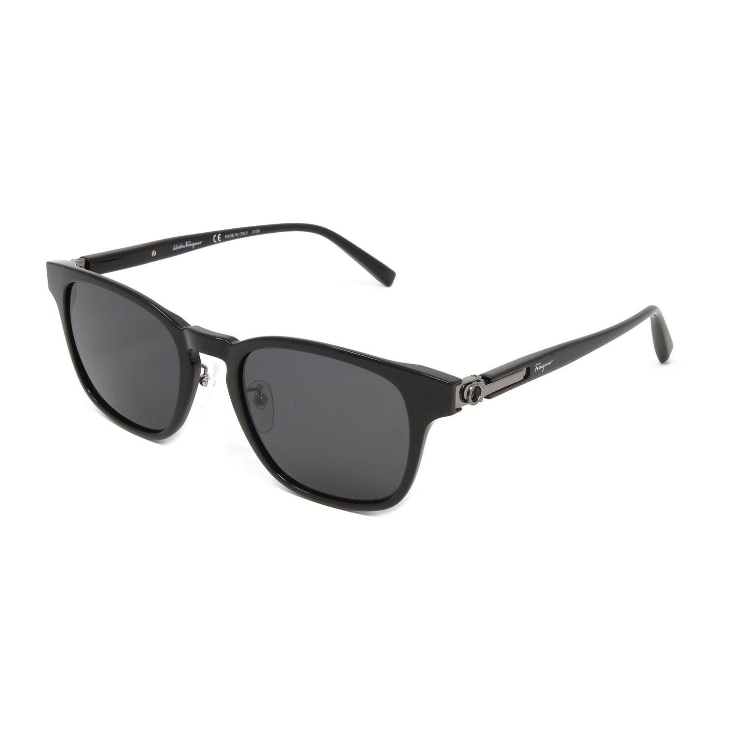 Ferragamo // Men's // Sunglasses SF1021SA/001 // Black Gunmetal