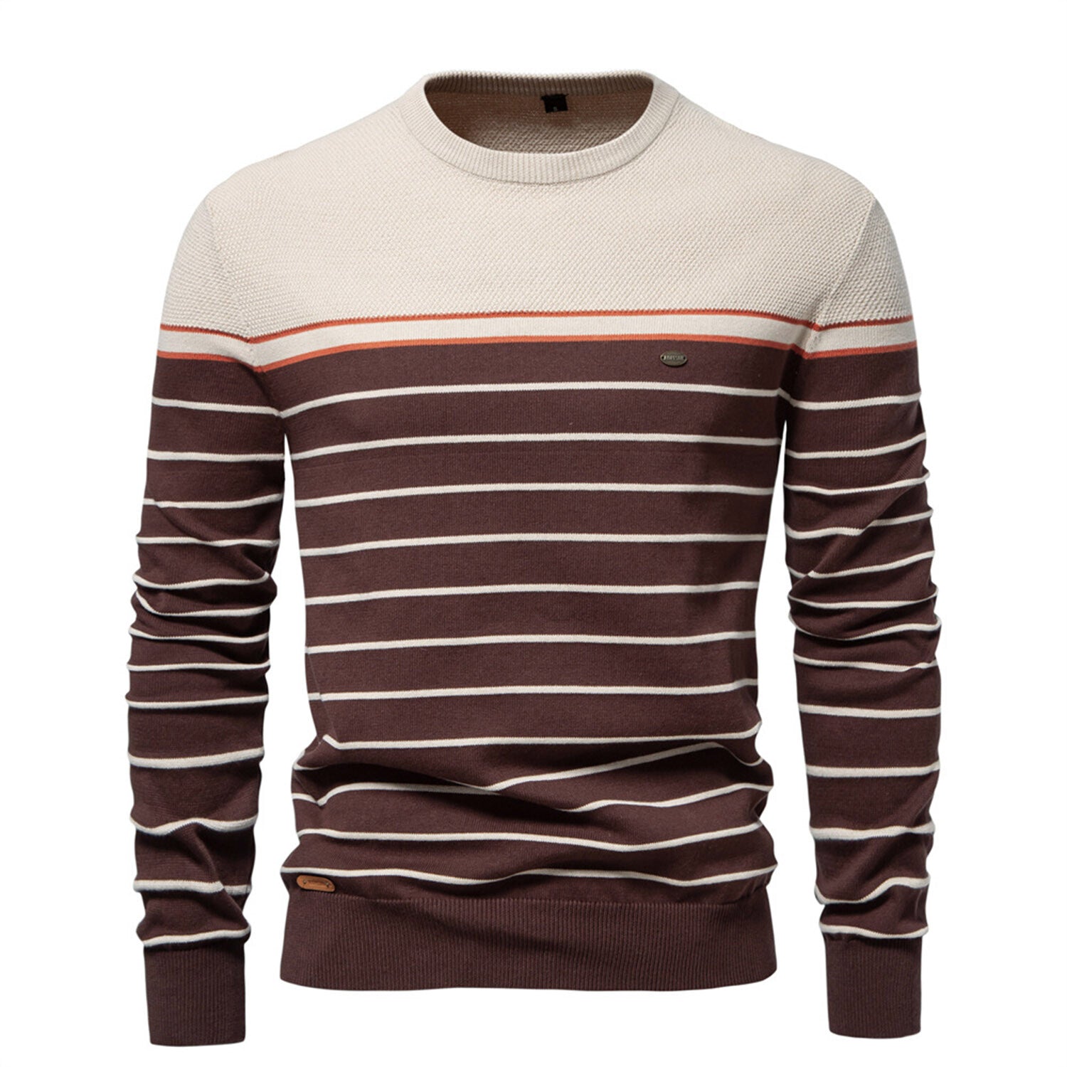 Crewneck Striped Sweater