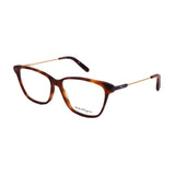 Salvatore Ferragamo // Men's // SF2851 214 Square Optical Glasses // Light Havana + Clear Demo Lenses