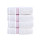 Contrast Border // Wash Towels // Set of 4