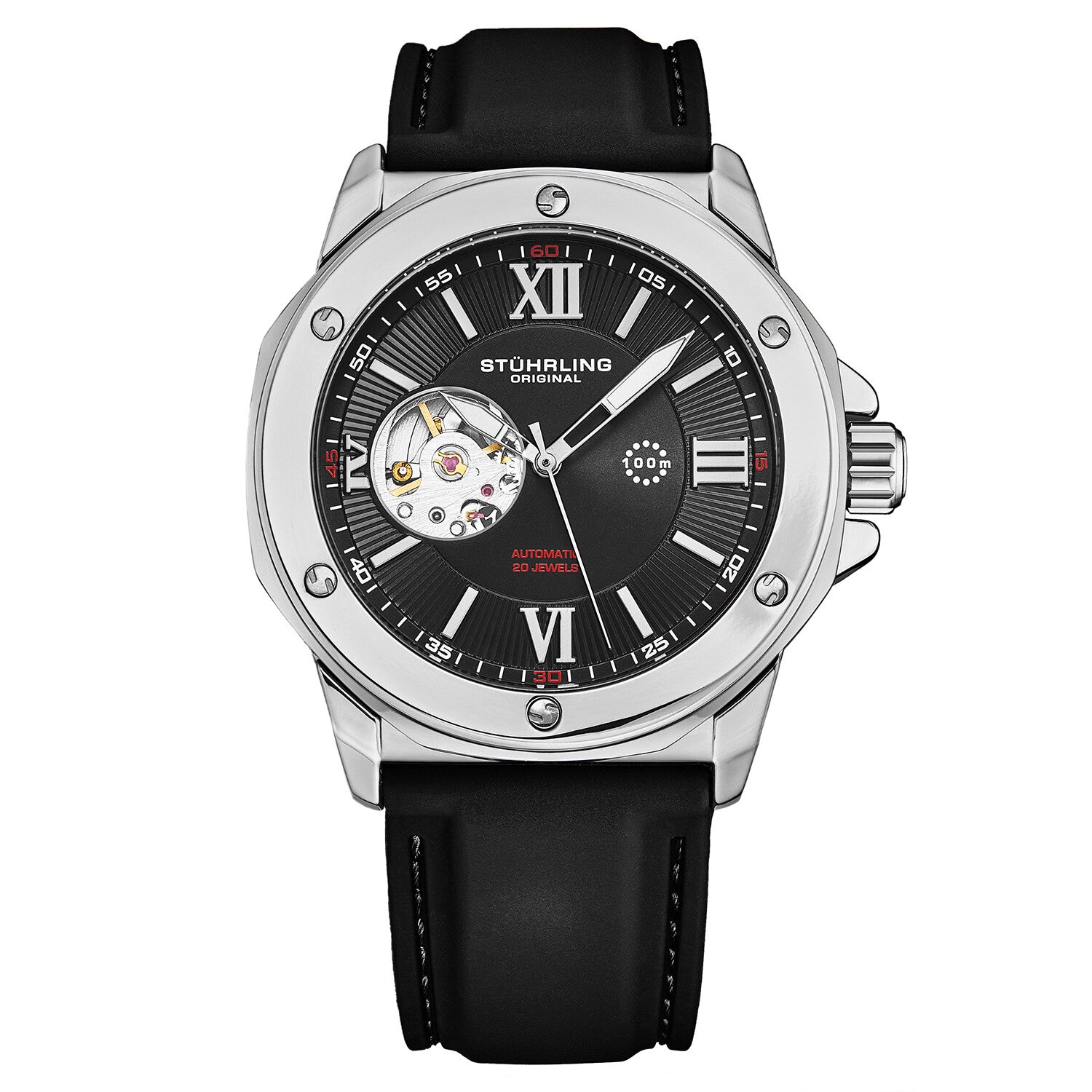 Stuhrling Original Edwardian Skeleton Automatic // 4018.1