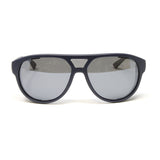 Revo Men's // Alpha 2 in 1 Aviator Polarized Sunglasses // Matte Navy + Graphite