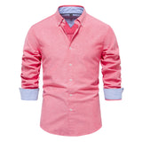 Long-Sleeve Button-Up Shirt