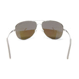 Revo Men's Windspeed XL Aviator Metal Sunglasses // Guntmetal + Blue Water