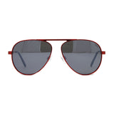 Revo Men's // Metro Aviator Sunglasses // Firecracker Red + Graphite