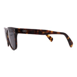 Men's // Ferragamo SF1111S 242 Square Sunglasses // Dark Havana + Gray