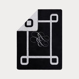 Brooks Brothers Monogram Throw
