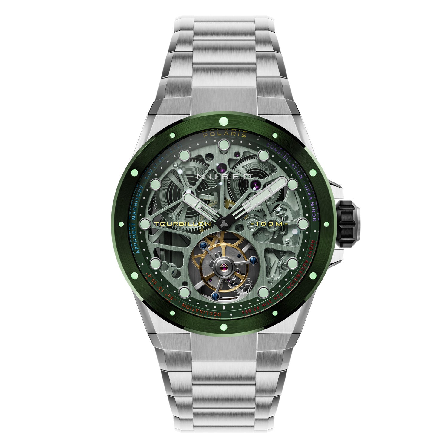 Nubeo Polaris Tourbillon Limited Edition Automatic // NB-6109-55