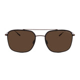 Porsche // Men's // P8940 D629 Pilot Sunglasses // Black Brown + Brown