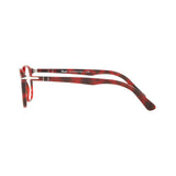 Persol // Men's PO3143V Optical Frames // Red Grid
