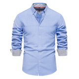 Long-Sleeve Button-Up Shirt