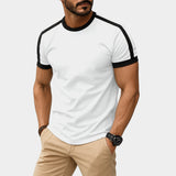 Crewneck Short-Sleeve Ringer T-Shirt